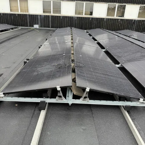 Solar panel installation by The Green Co-Op